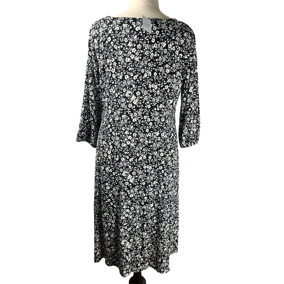 Cottage Core, Parisian Grandma J.Jill Flowers, Button Front Dress , Women's XL - Picture 5 of 15